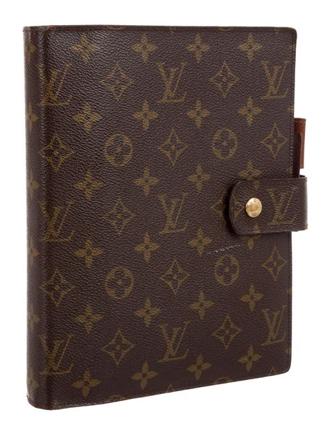 louis vuitton large ring agenda|louis vuitton agenda wallet.